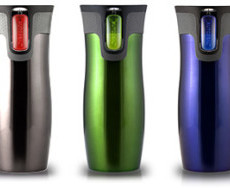 Sometimes more is less, like these metal travel mugs that save hundreds of disposable cups.